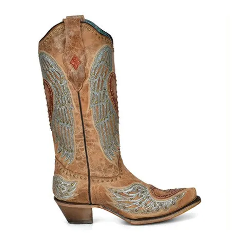 Corral Women's Heart Wings Boots