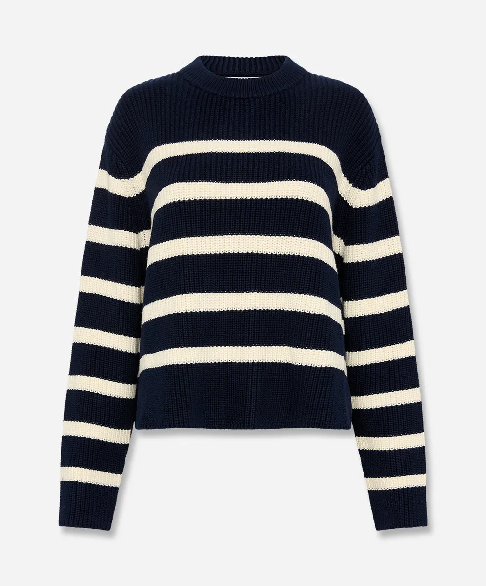 Cotton Striped Knit