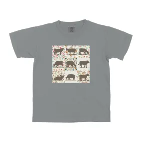 COW PATTERN YOUTH SHIRT