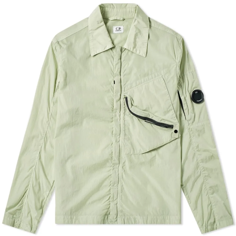 C.P. Company Chrome Arm Lens Shirt JacketPistachio