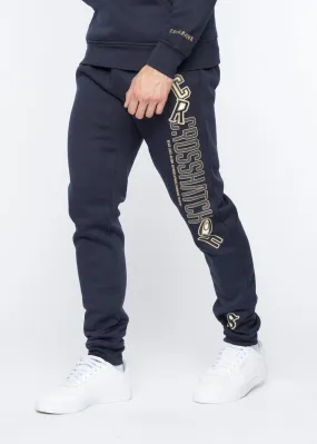 Crosshatch Navy   Doddington Joggers