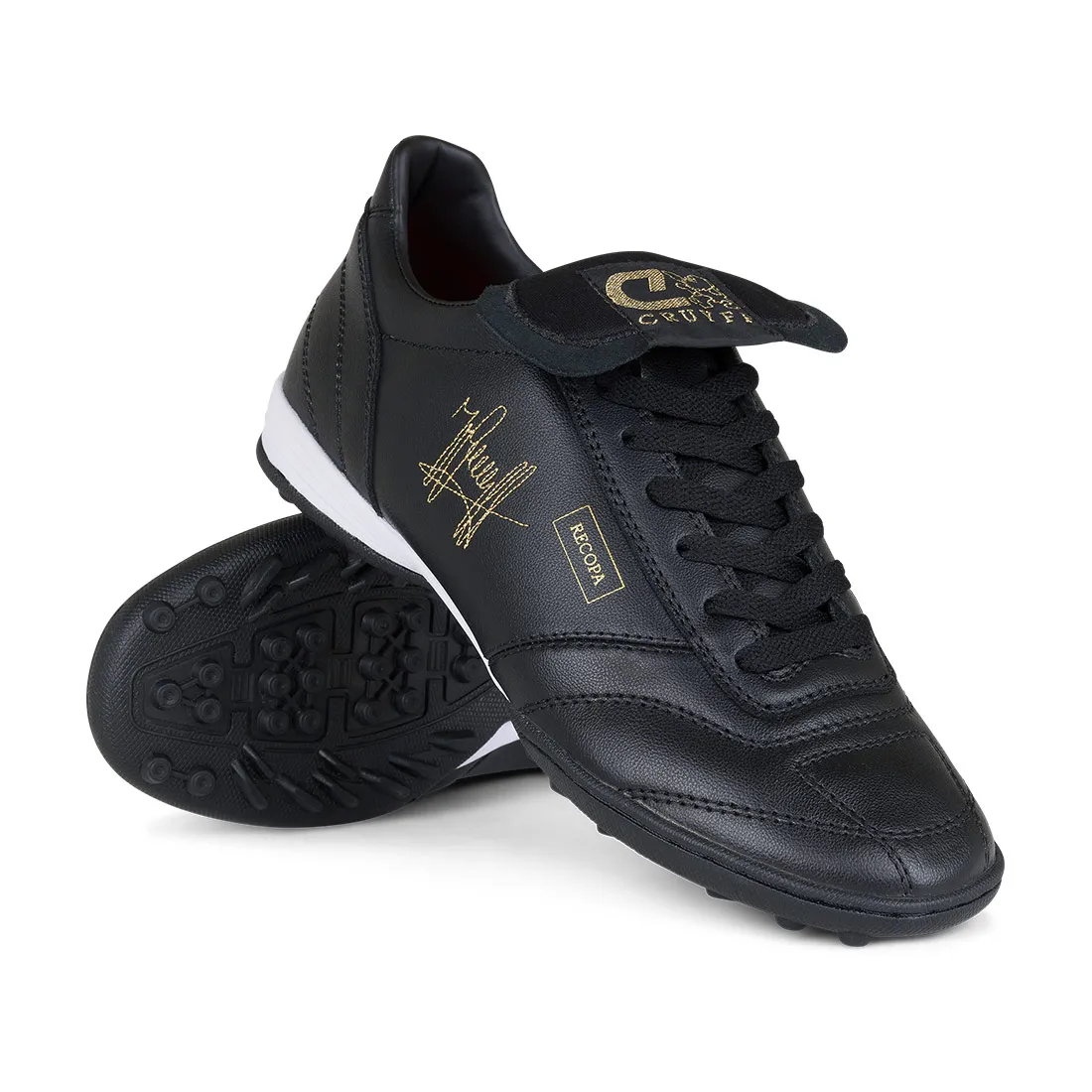 Cruyff - RE Astro Turf Football Boots (TF) - Black/ Gold