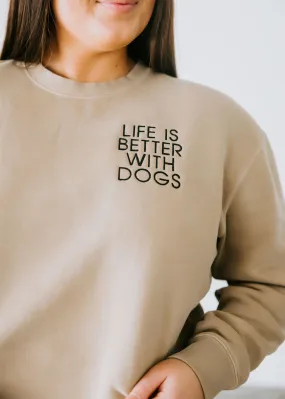 Curvy Life is Better Graphic Sweatshirt