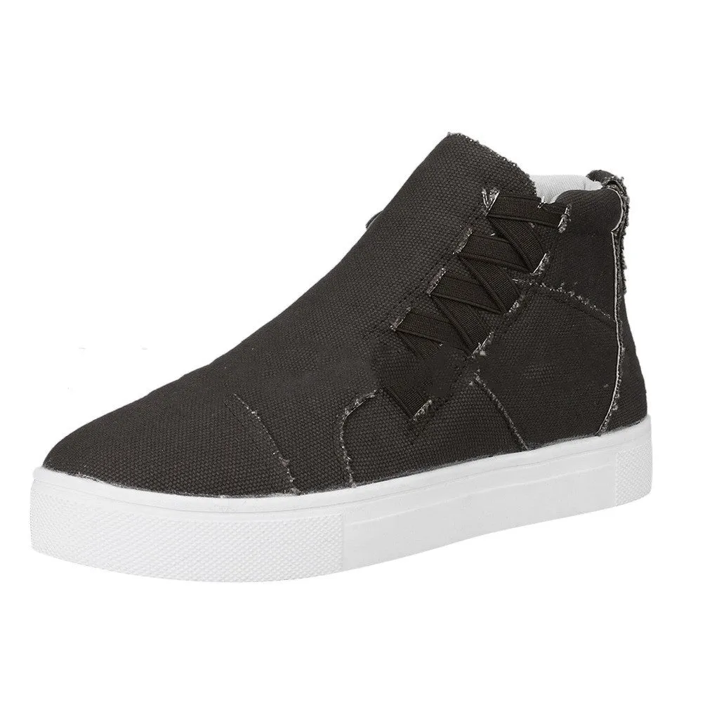 Daily High Top Stylish Flat Sneakers