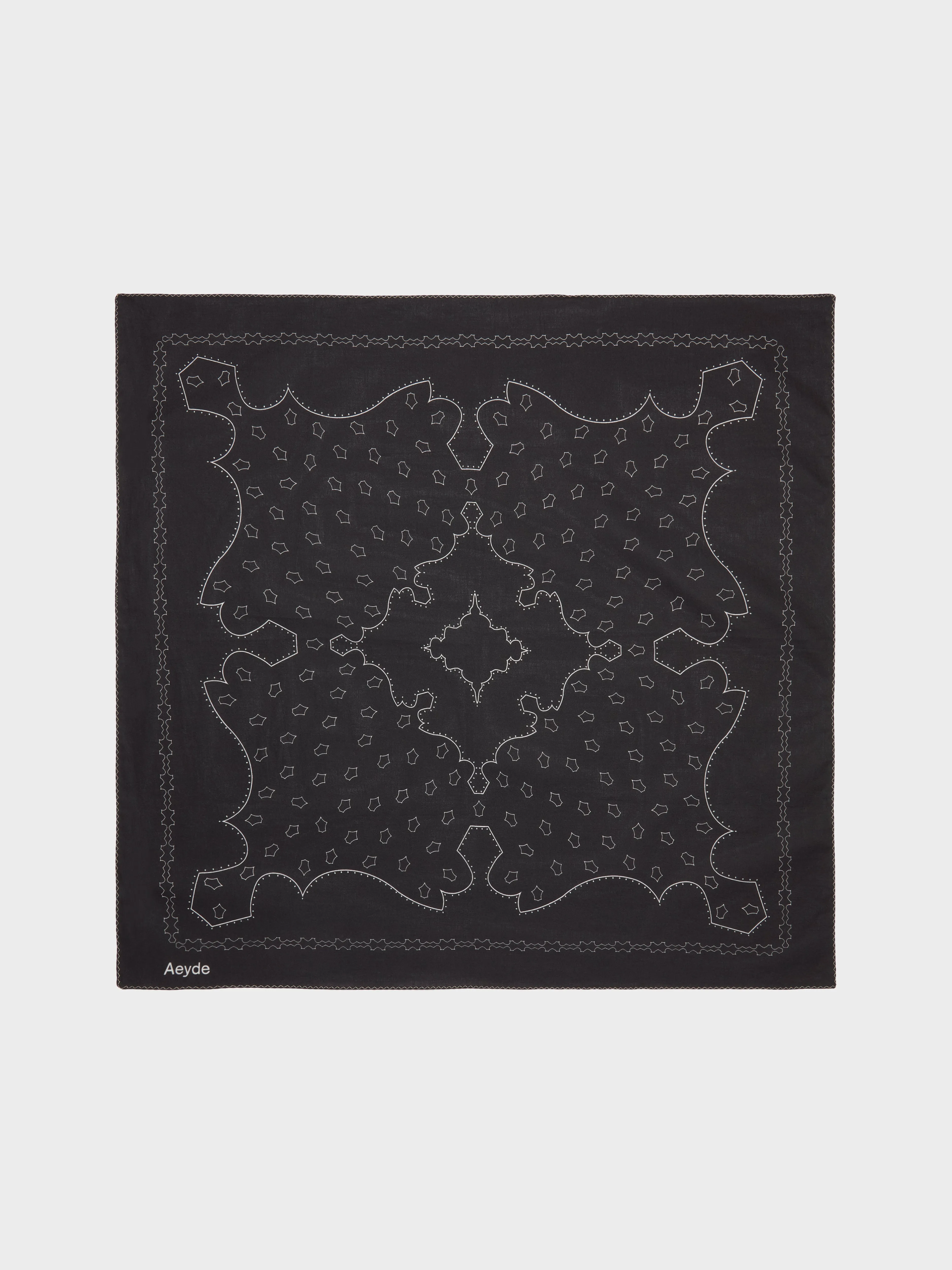 Dakota Cotton Scarf Print