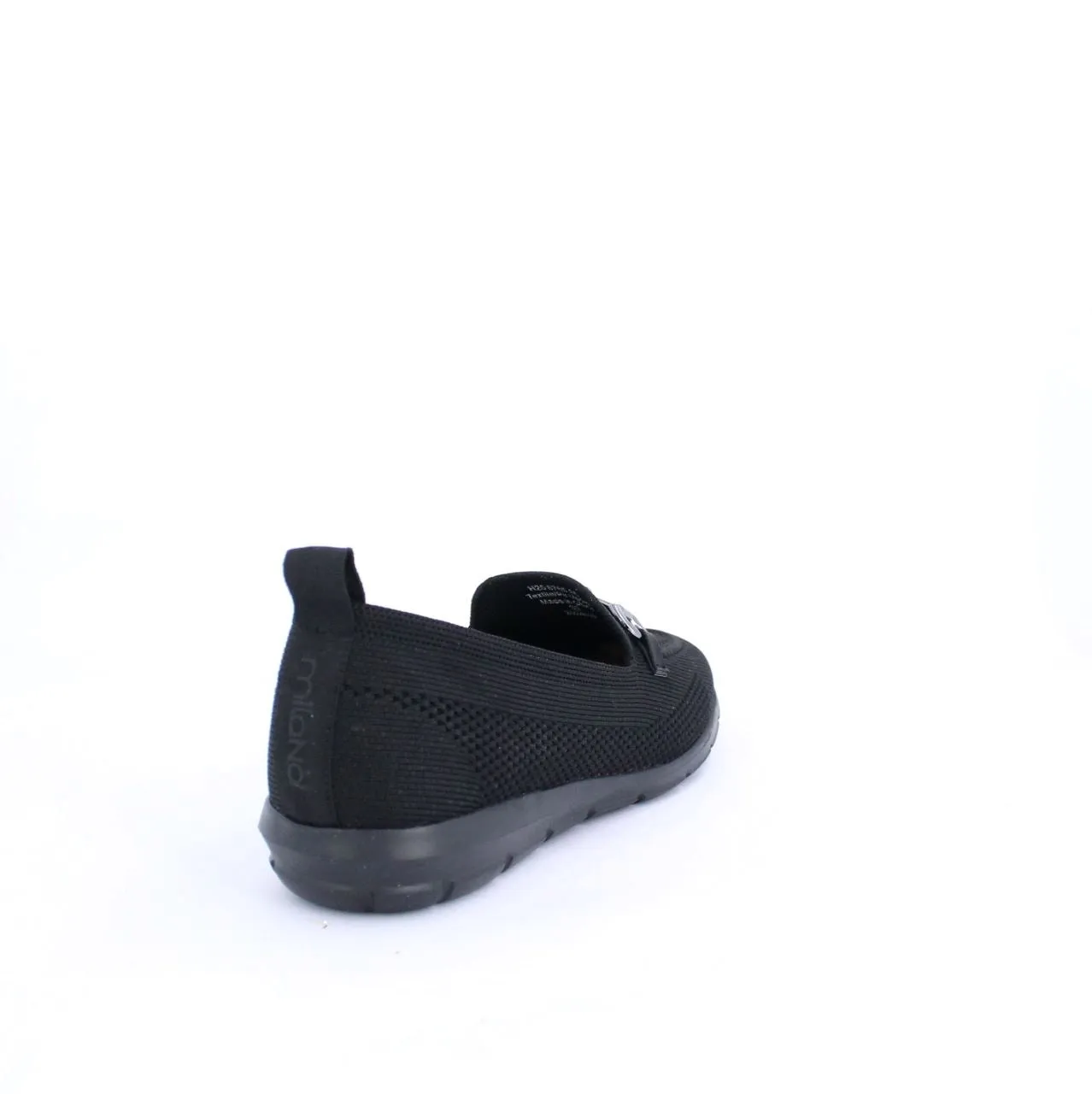 DANIA KNIT MOCCASINS - KBLACK