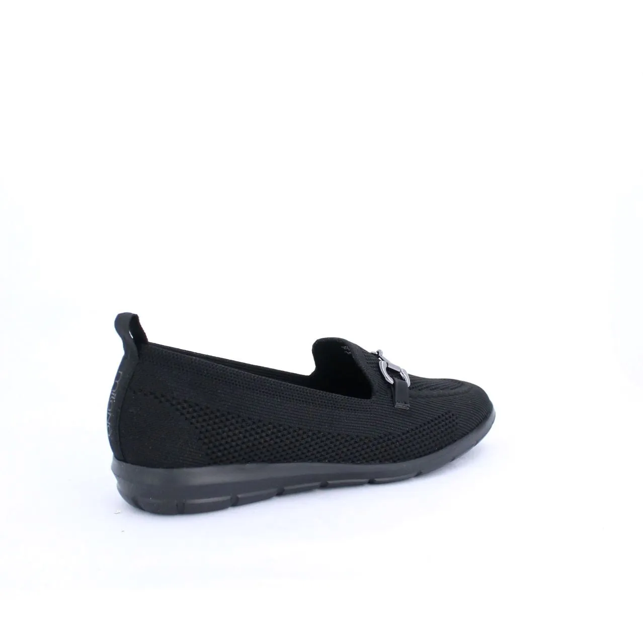 DANIA KNIT MOCCASINS - KBLACK