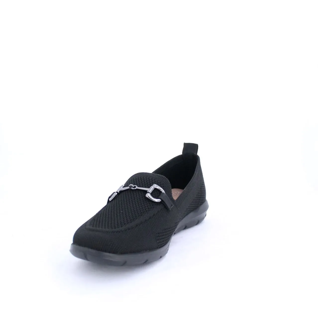 DANIA KNIT MOCCASINS - KBLACK