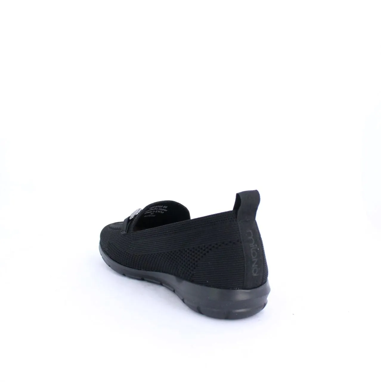 DANIA KNIT MOCCASINS - KBLACK