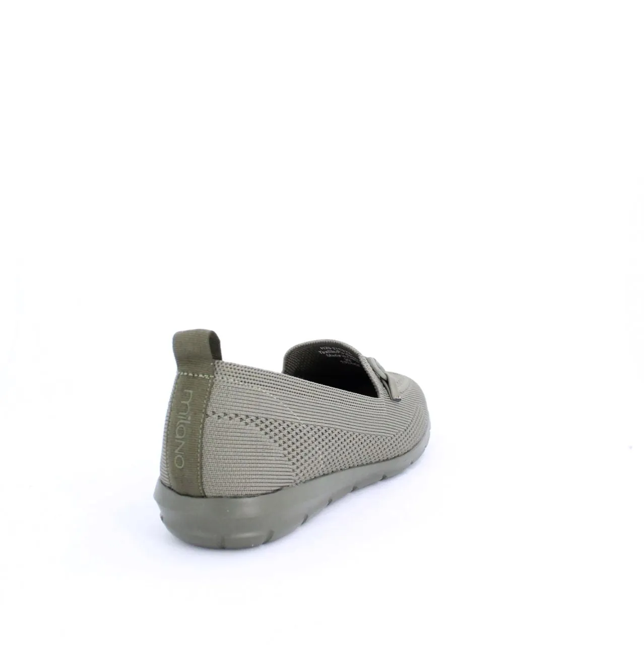 DANIA KNIT MOCCASINS - KHAKI