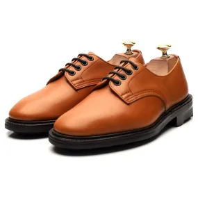 'Daniel' Tan Brown Leather Derby UK 6