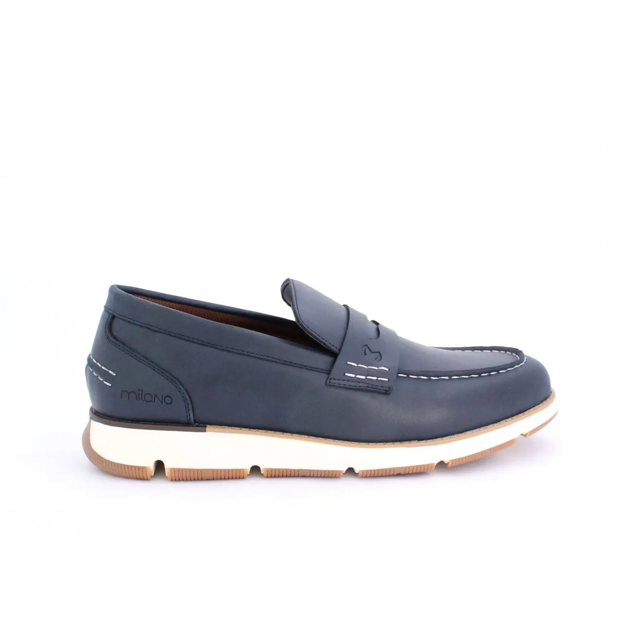 DANNER MENS MOCCASINS-NAVY