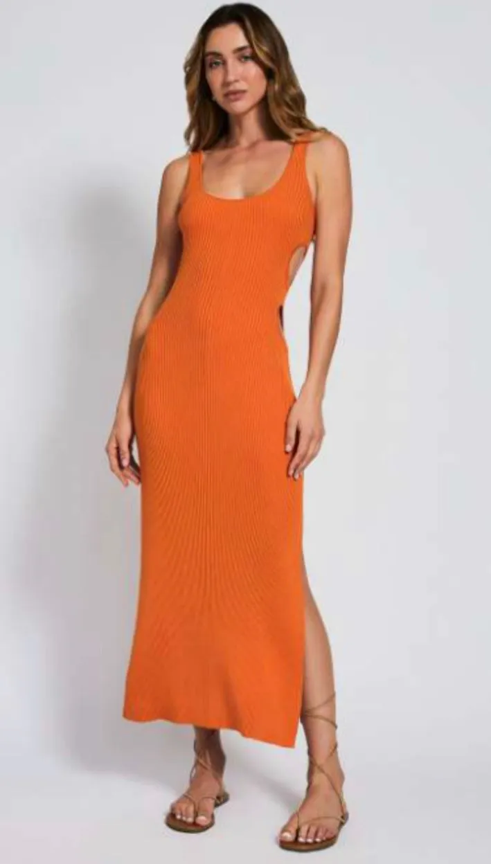 Devon Windsor Avani Dress Tangerine