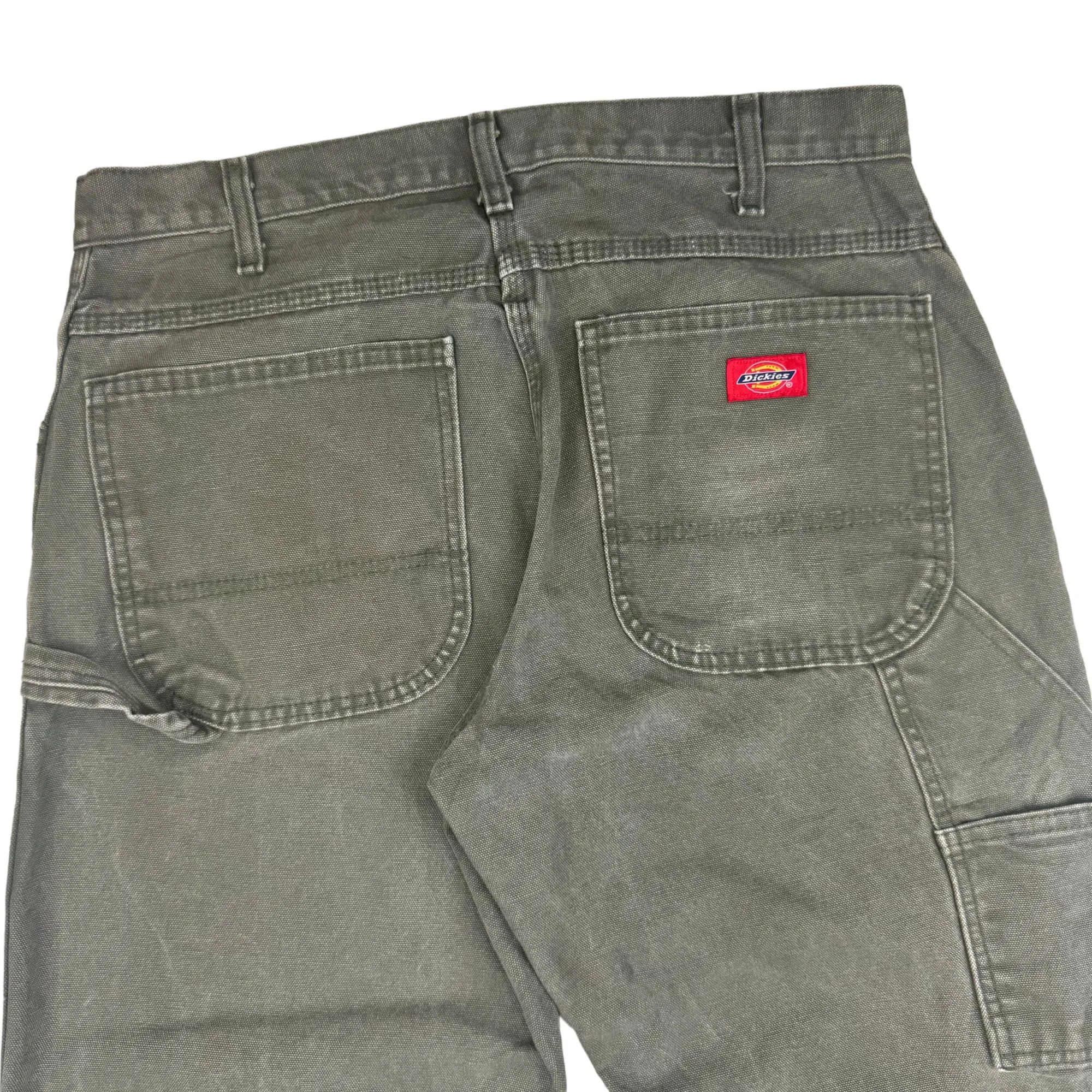 Dickies Workwear Carpenter Trousers Green