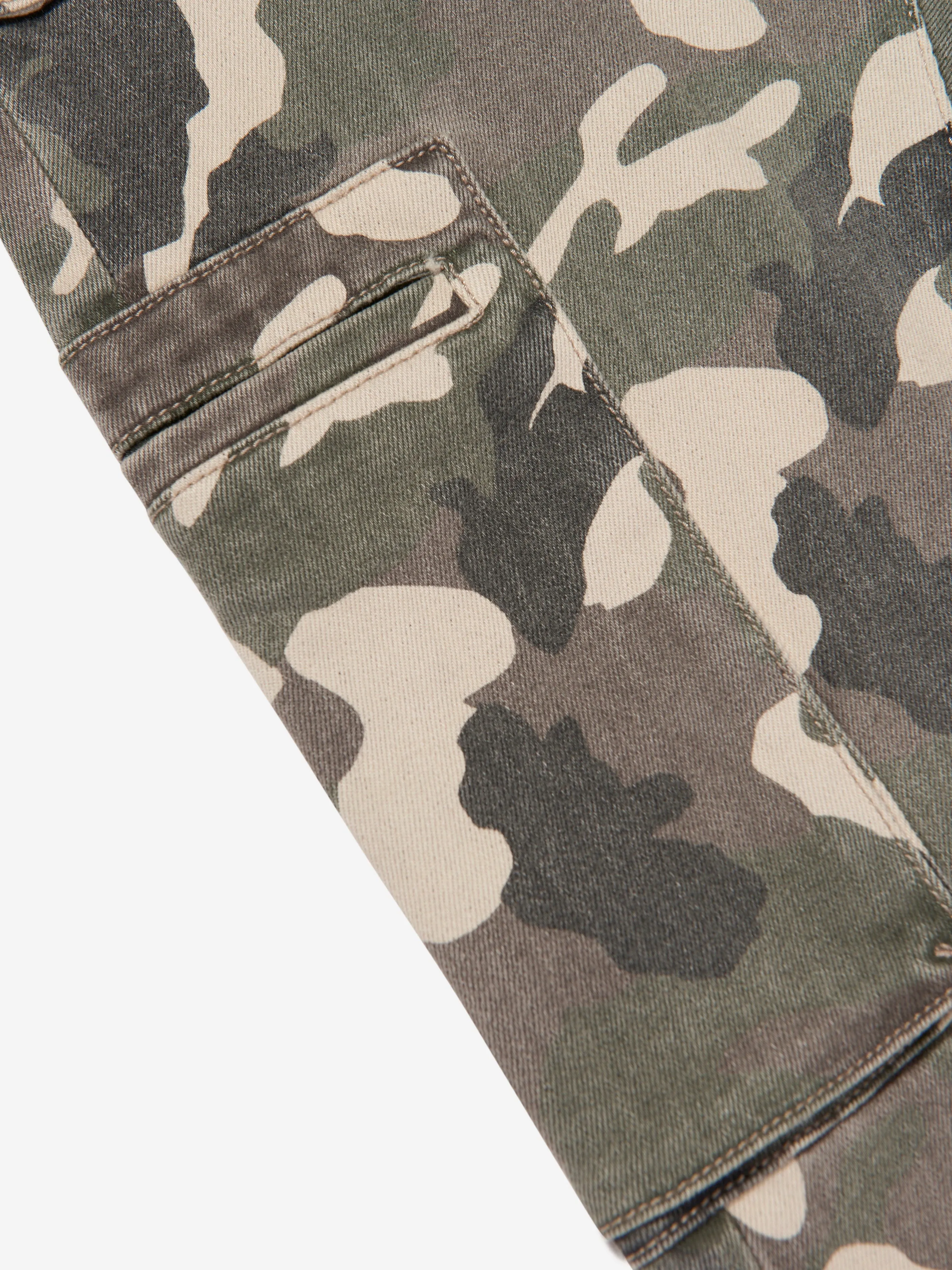 DL1961 Kids Jackson Camouflage Joggers in Green