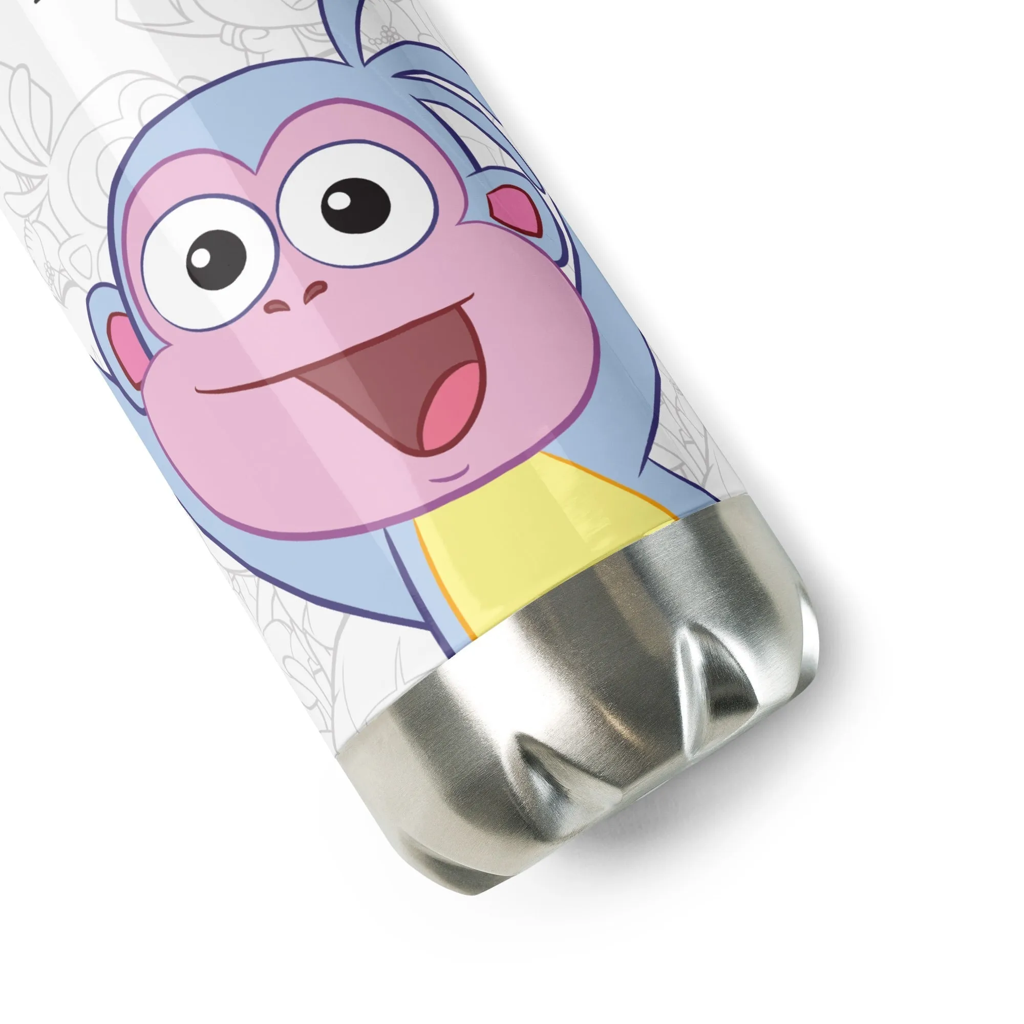 Dora the Explorer Boots Stainless Steel Water Bottle