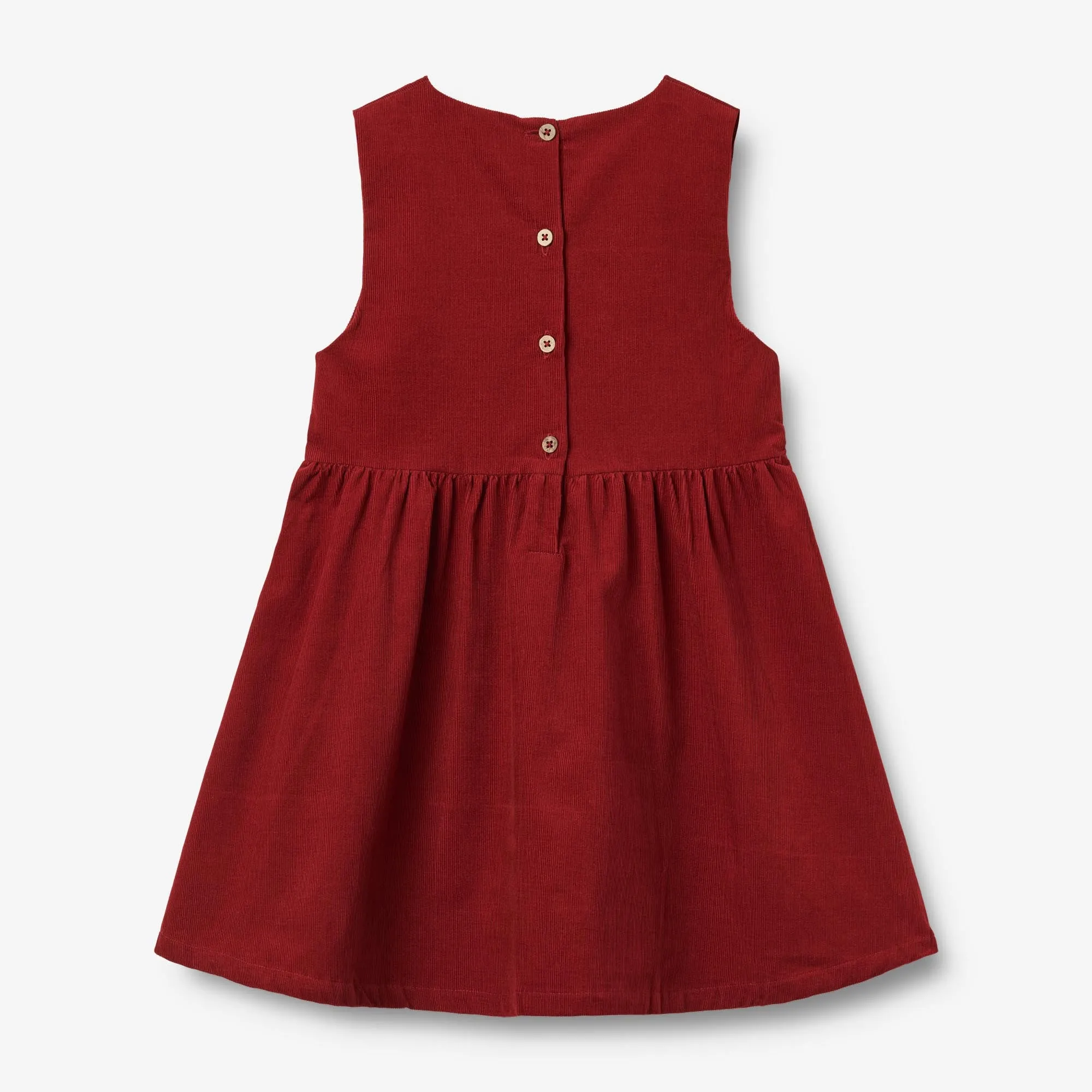 Dress Corduroy Thelma - cherry red