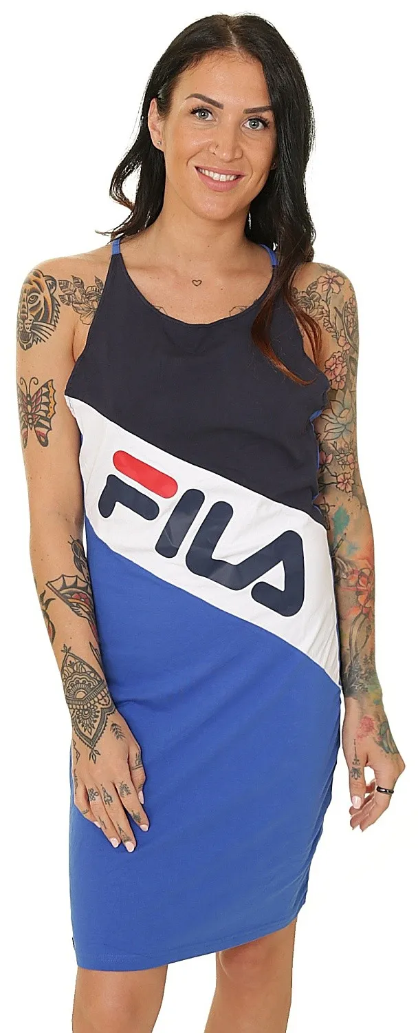 dress Fila Mekky - Royal Blue/Black Iris/Bright White - women´s