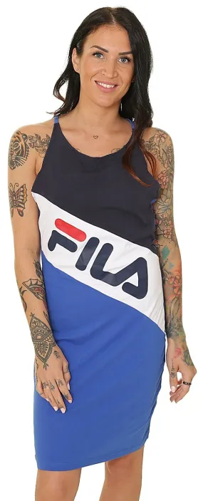 dress Fila Mekky - Royal Blue/Black Iris/Bright White - women´s