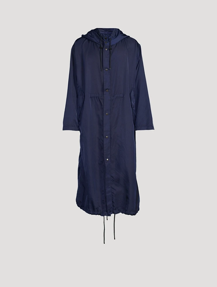 DRIES VAN NOTEN Long Nylon Coat