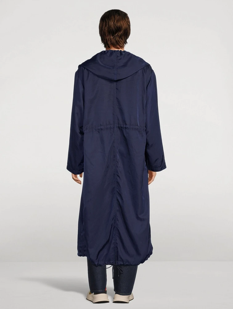 DRIES VAN NOTEN Long Nylon Coat