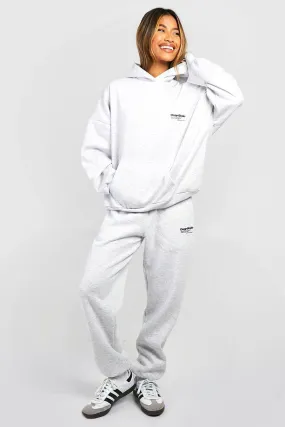 Dsgn Studio Text Print Hooded Tracksuit