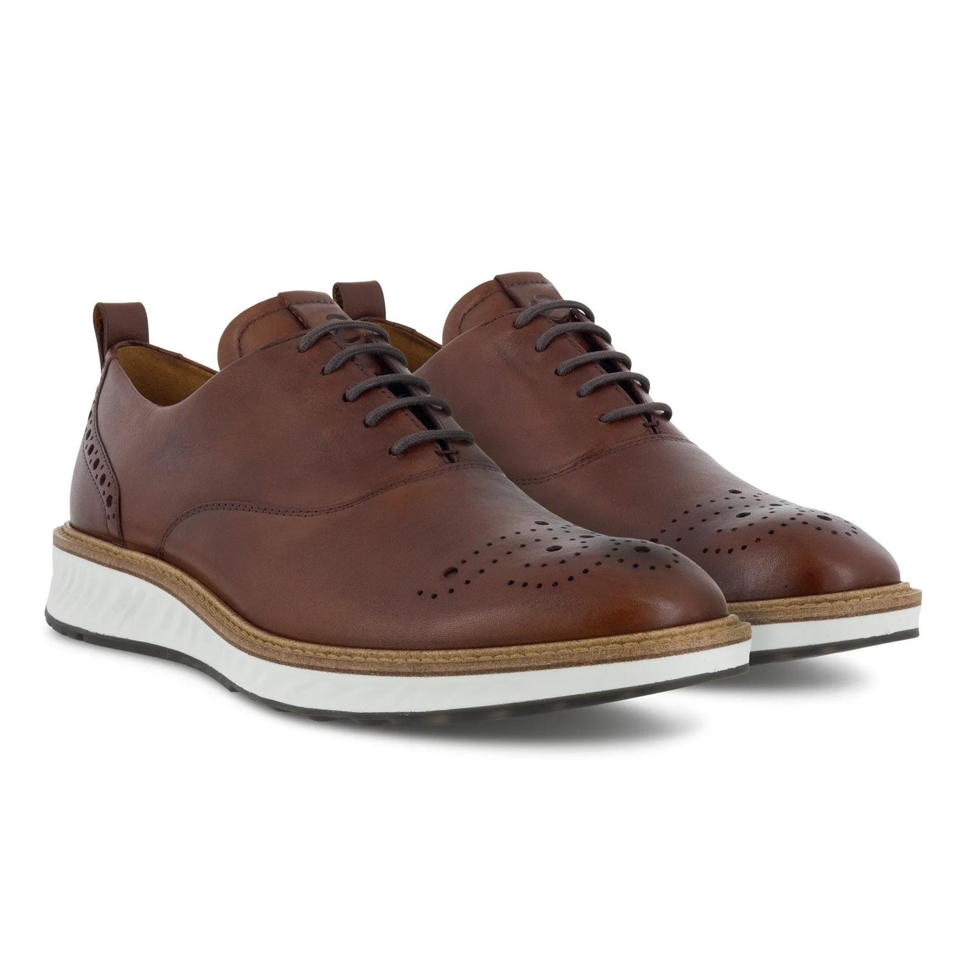 Ecco ST.1 Hybrid Derby Cognac Men's