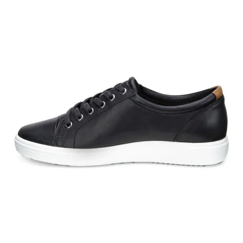 Ecco Womens Soft 7 Sneakers - Black