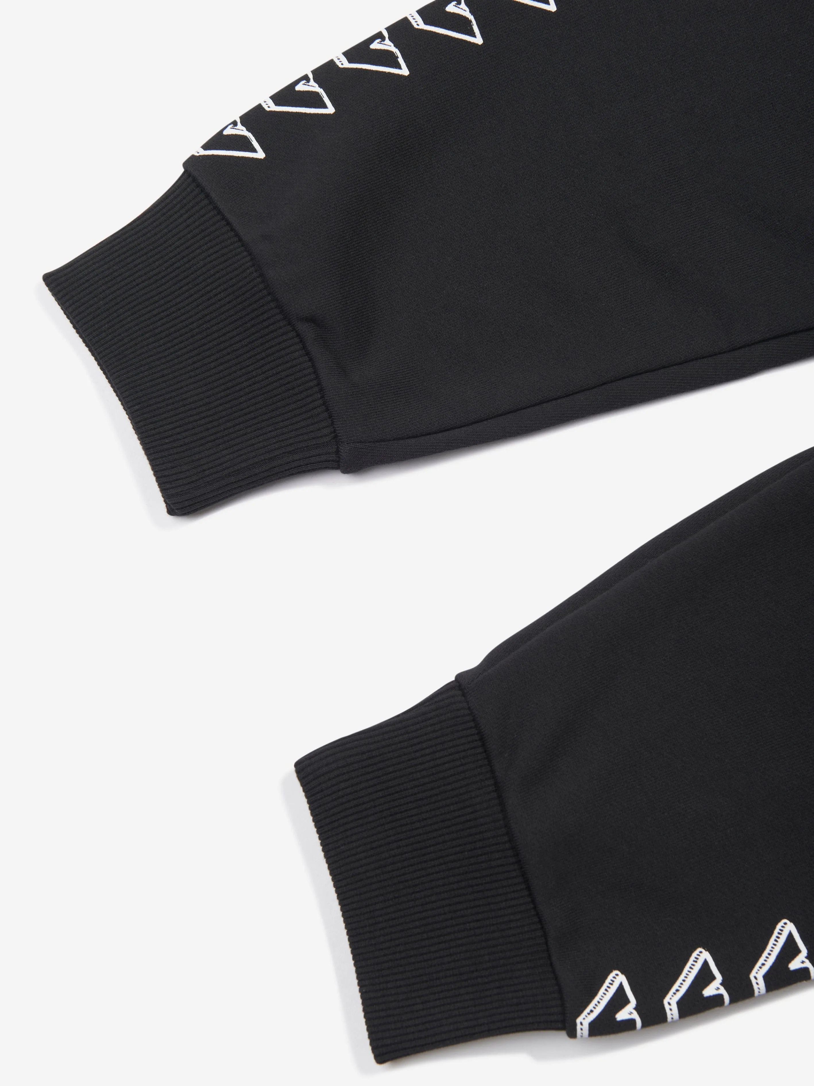 Emporio Armani Boys Logo Joggers in Black