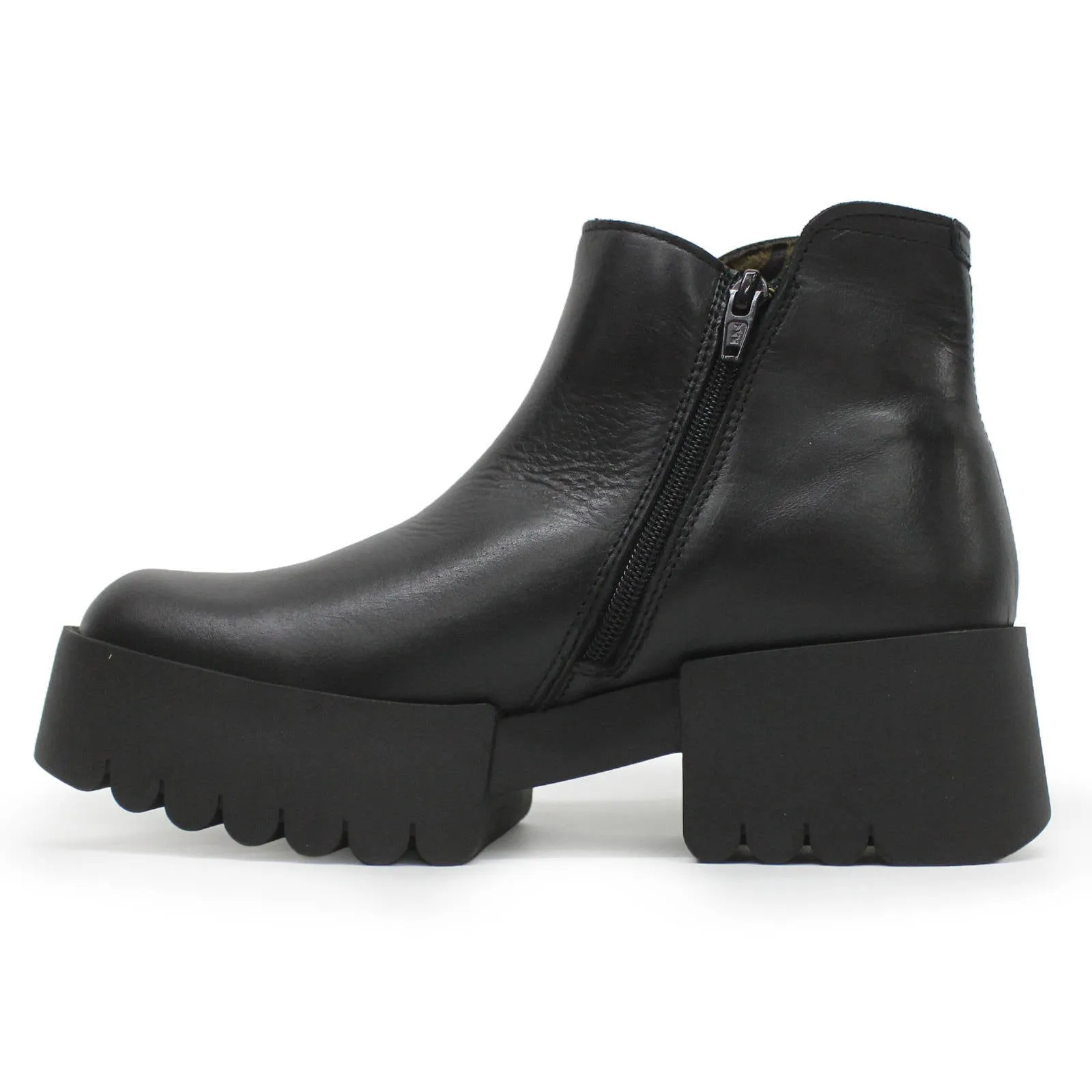 ENDO006FLY Rug Leather Women's Ankle Boots