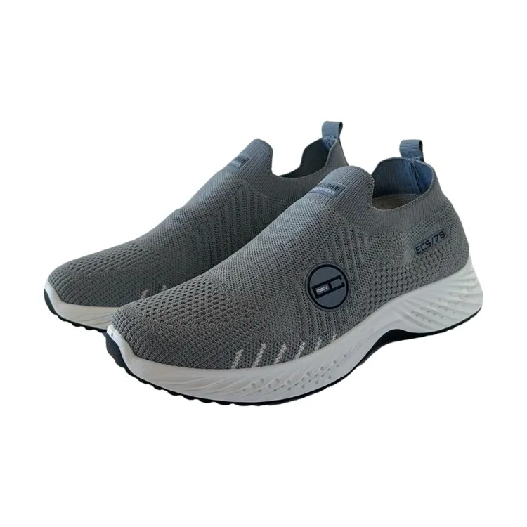 Gray Slip-On Men's Shoes by Enrico Coveri