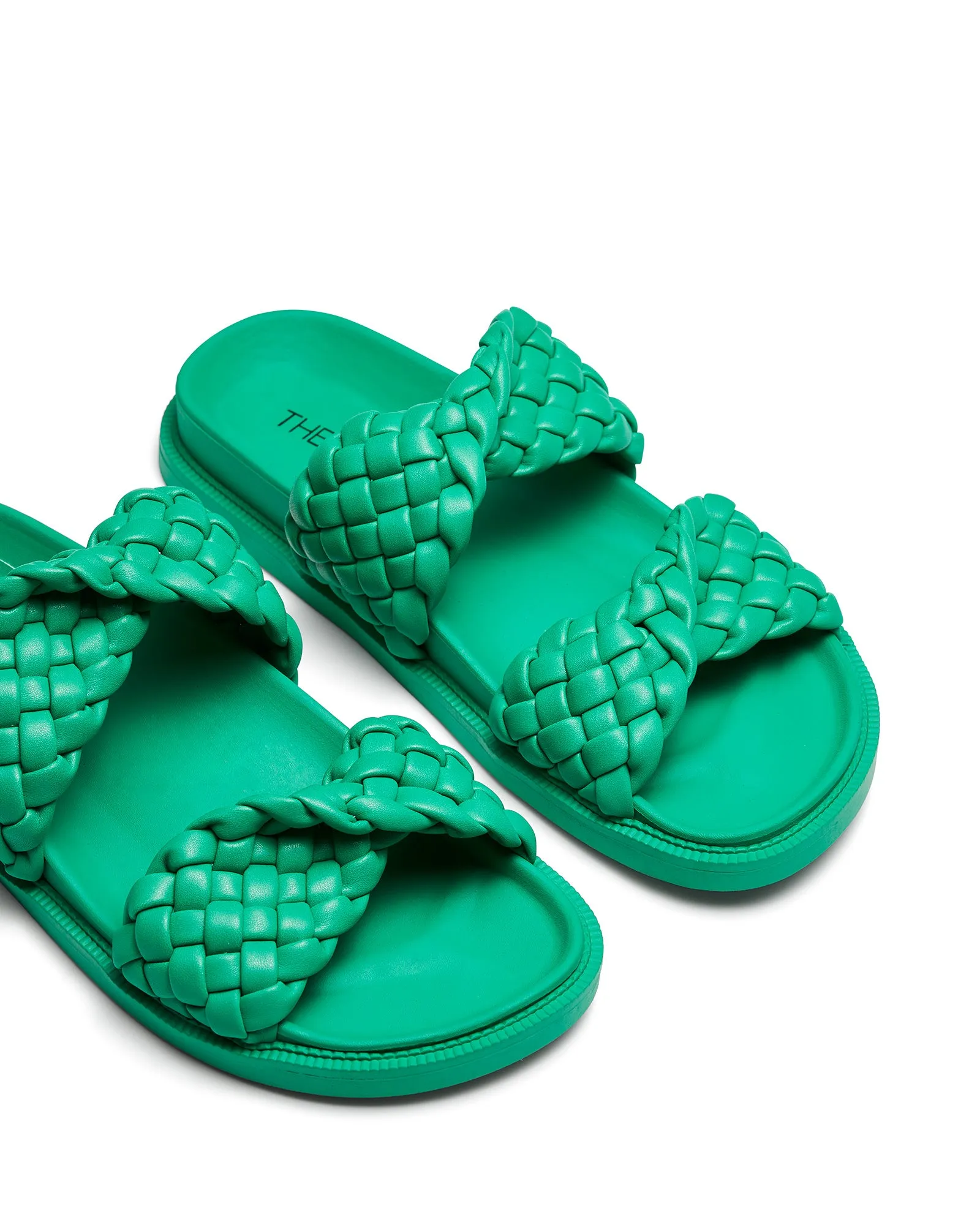 Evil Flat Sandal Green