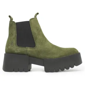 EXIA123FLY Oil Suede Women's Chelsea Boots