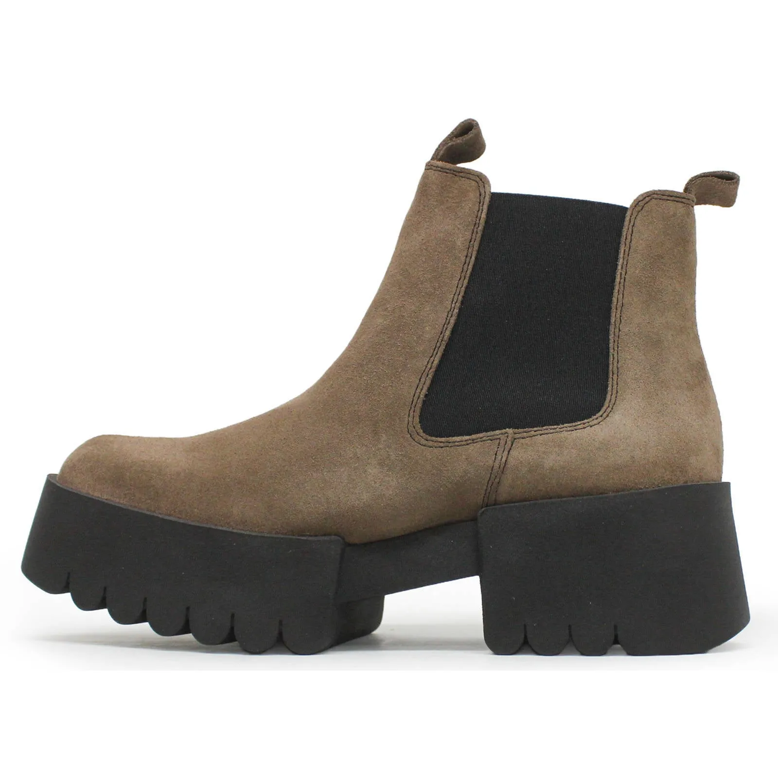 EXIA123FLY Oil Suede Women's Chelsea Boots