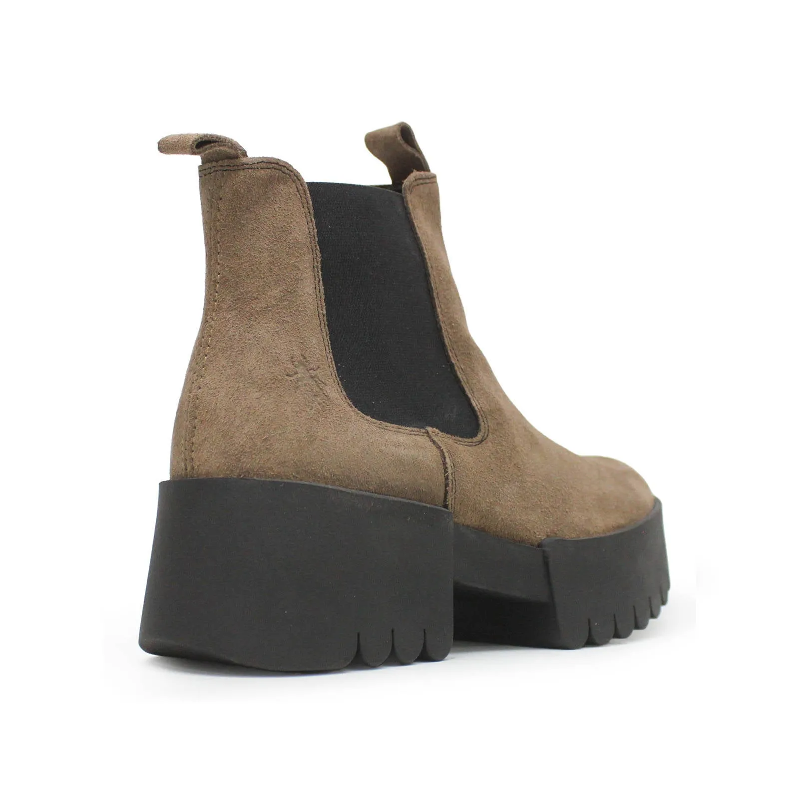 EXIA123FLY Oil Suede Women's Chelsea Boots