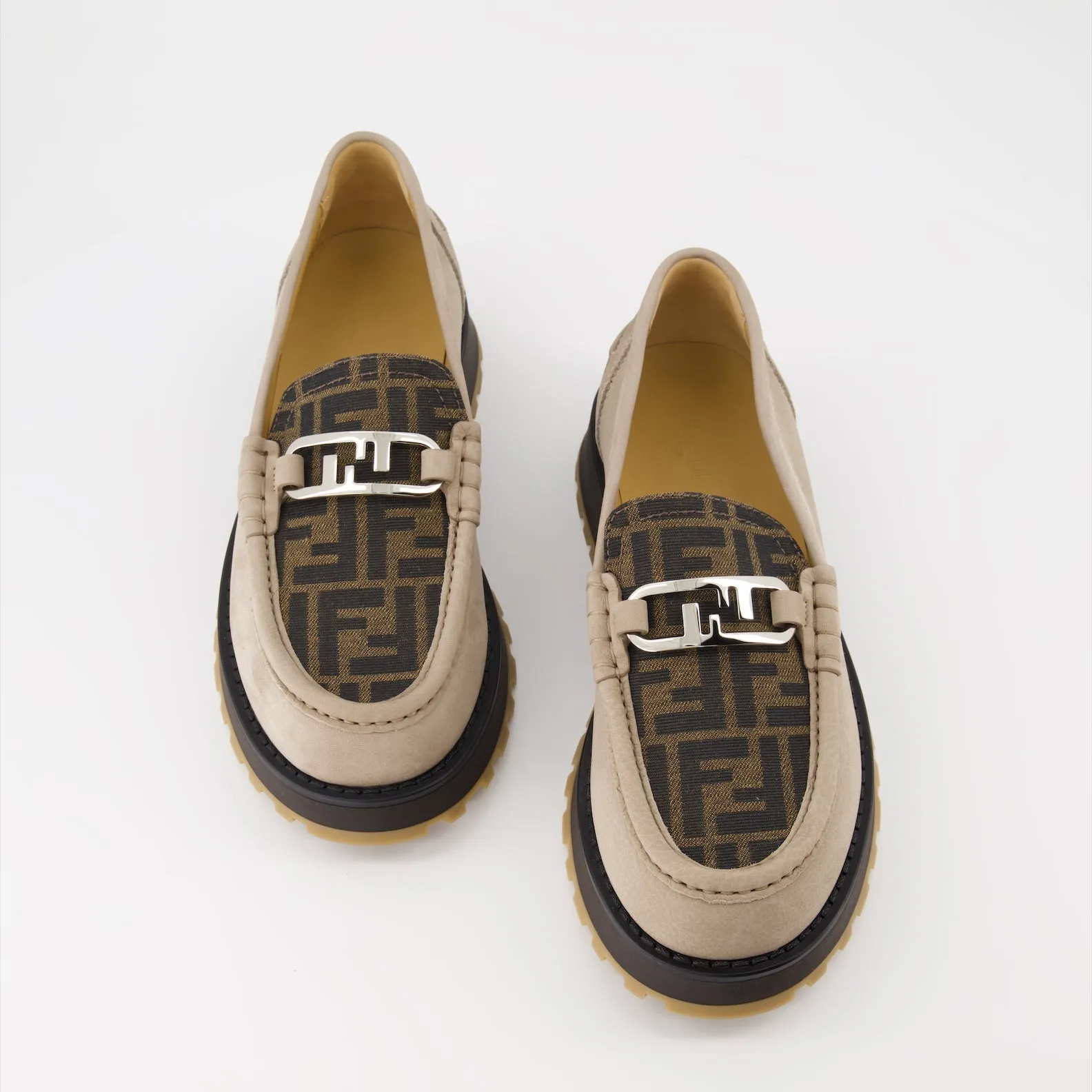 Fendi O'Lock Moccasins