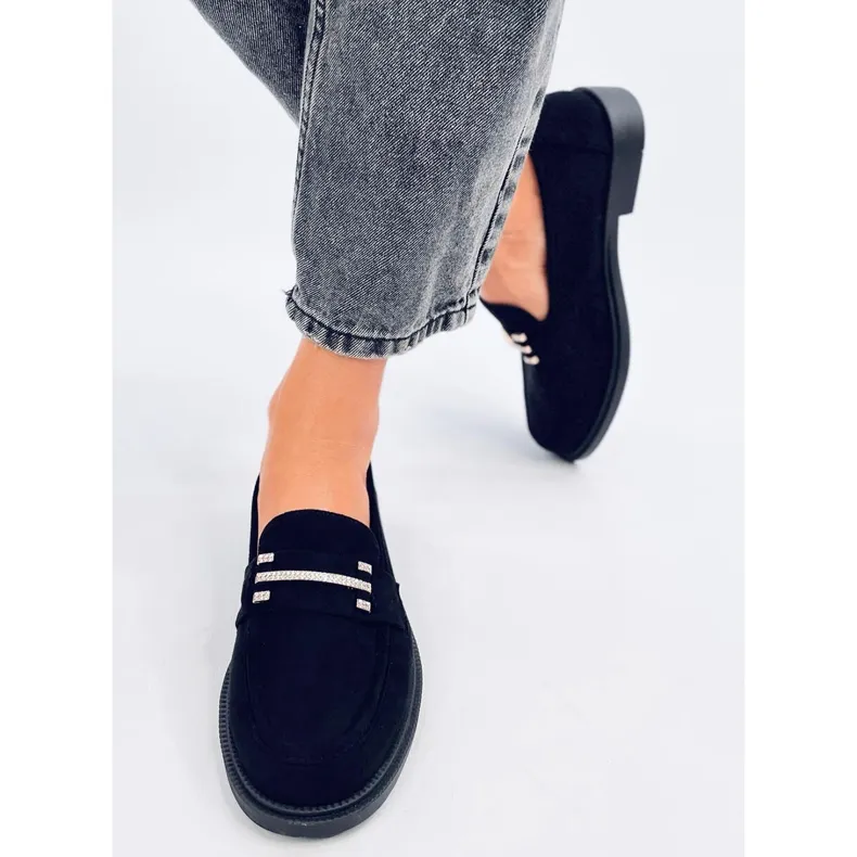 Ferdis Black women's moccasins