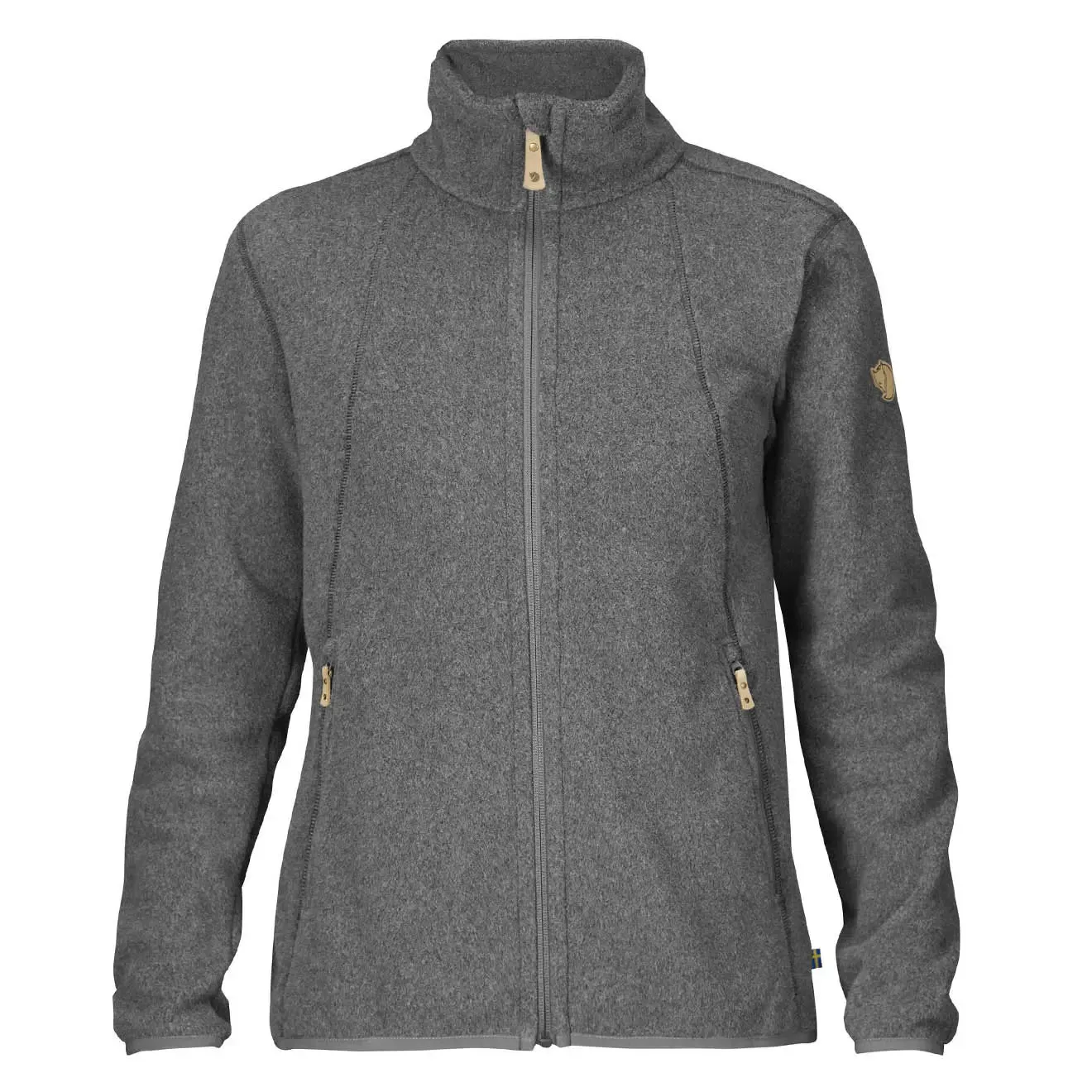 Fjallraven Women's Dark Grey Stina Fleece Jacket