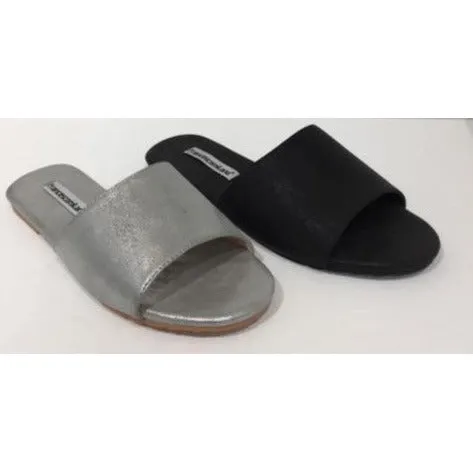 Flat Leather Slide FRQ01