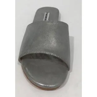 Flat Leather Slide FRQ01