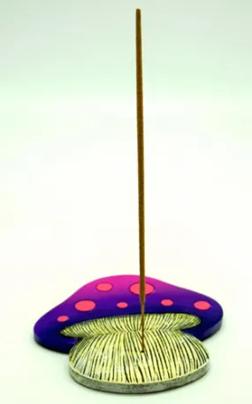 Flat Mushroom Incense Burner