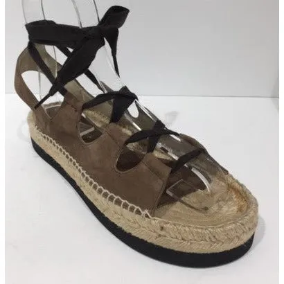 Flat Platform Tie Sandal PAATYZ