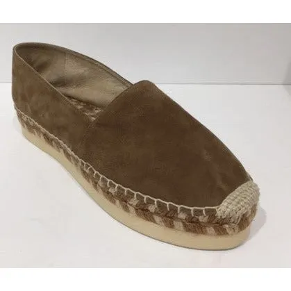 Flat Suede Espadrille Slipon PAPEXN