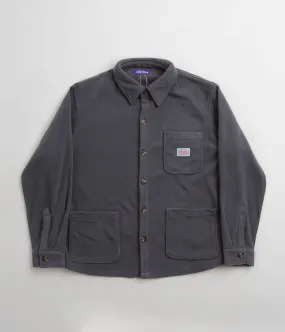 Fleece Overshirt in Charcoal - Awesome Quality