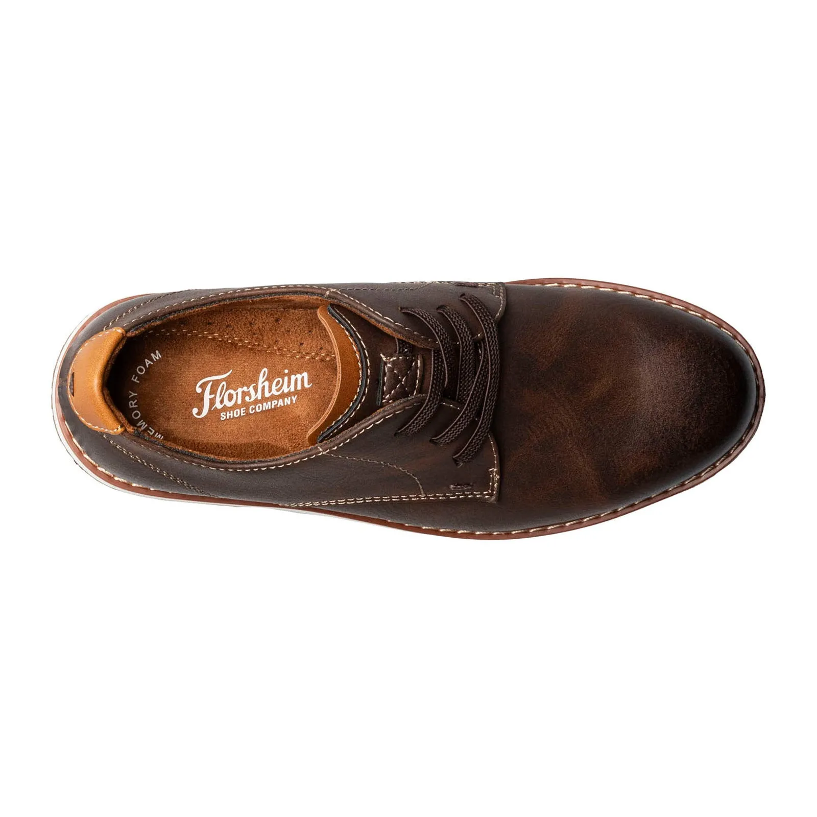 Florsheim Vibe Plain Toe Oxford for Boys - Youth Sizes