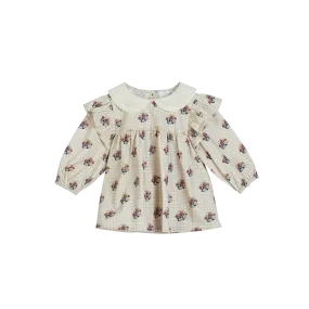 Cream Flower Franca Shirt