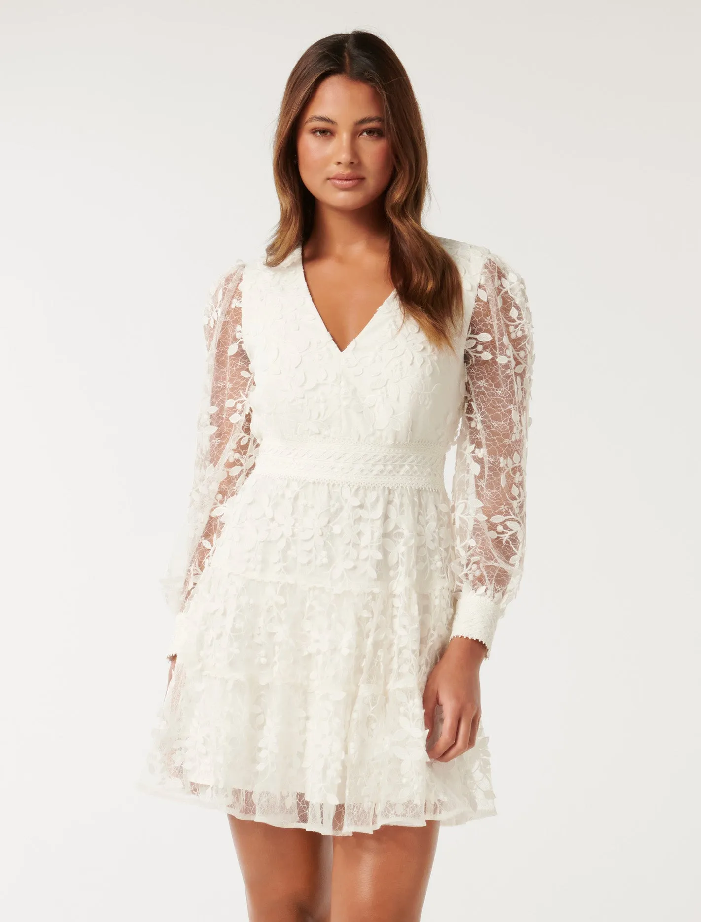 Frances Lace Mini Dress