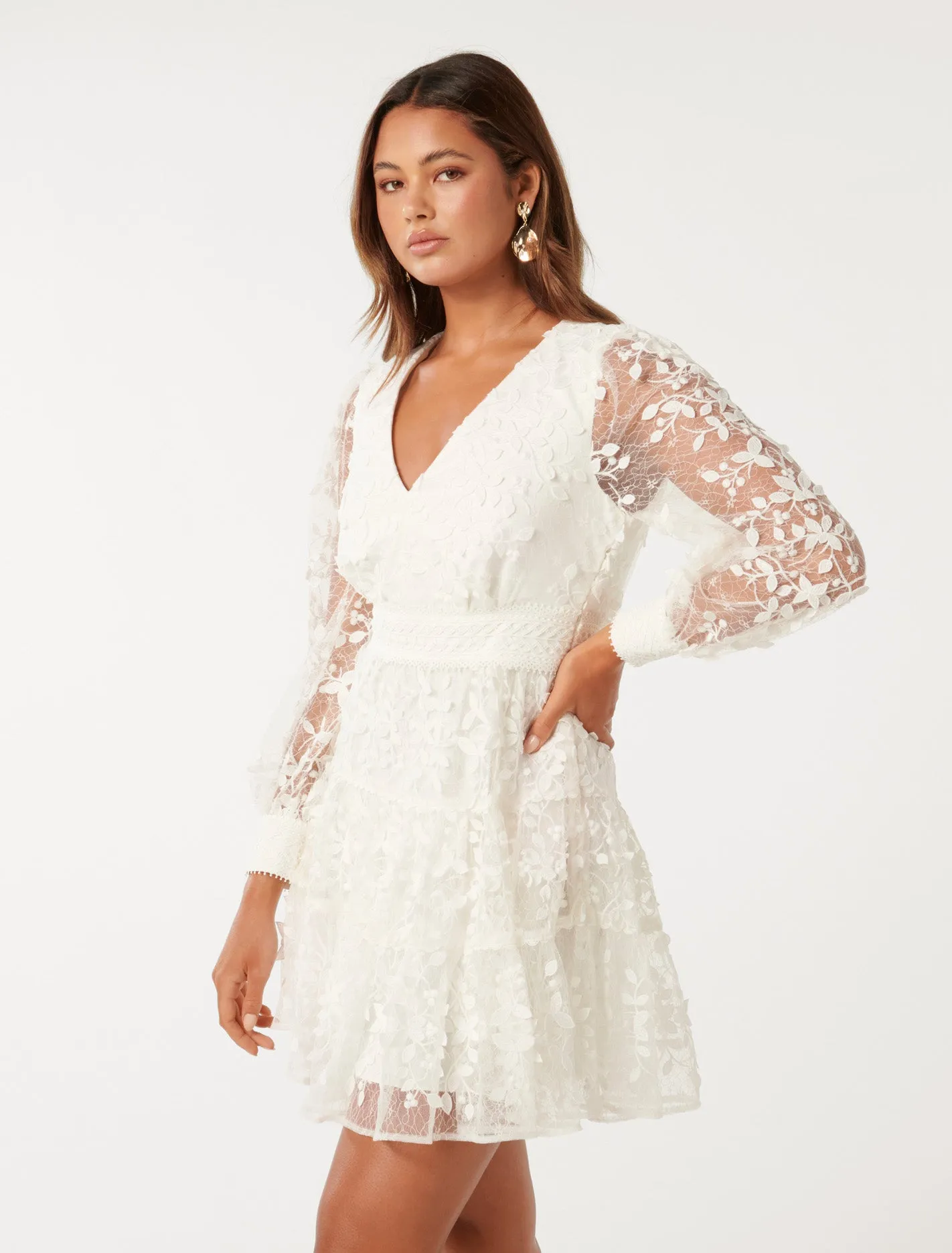 Frances Lace Mini Dress