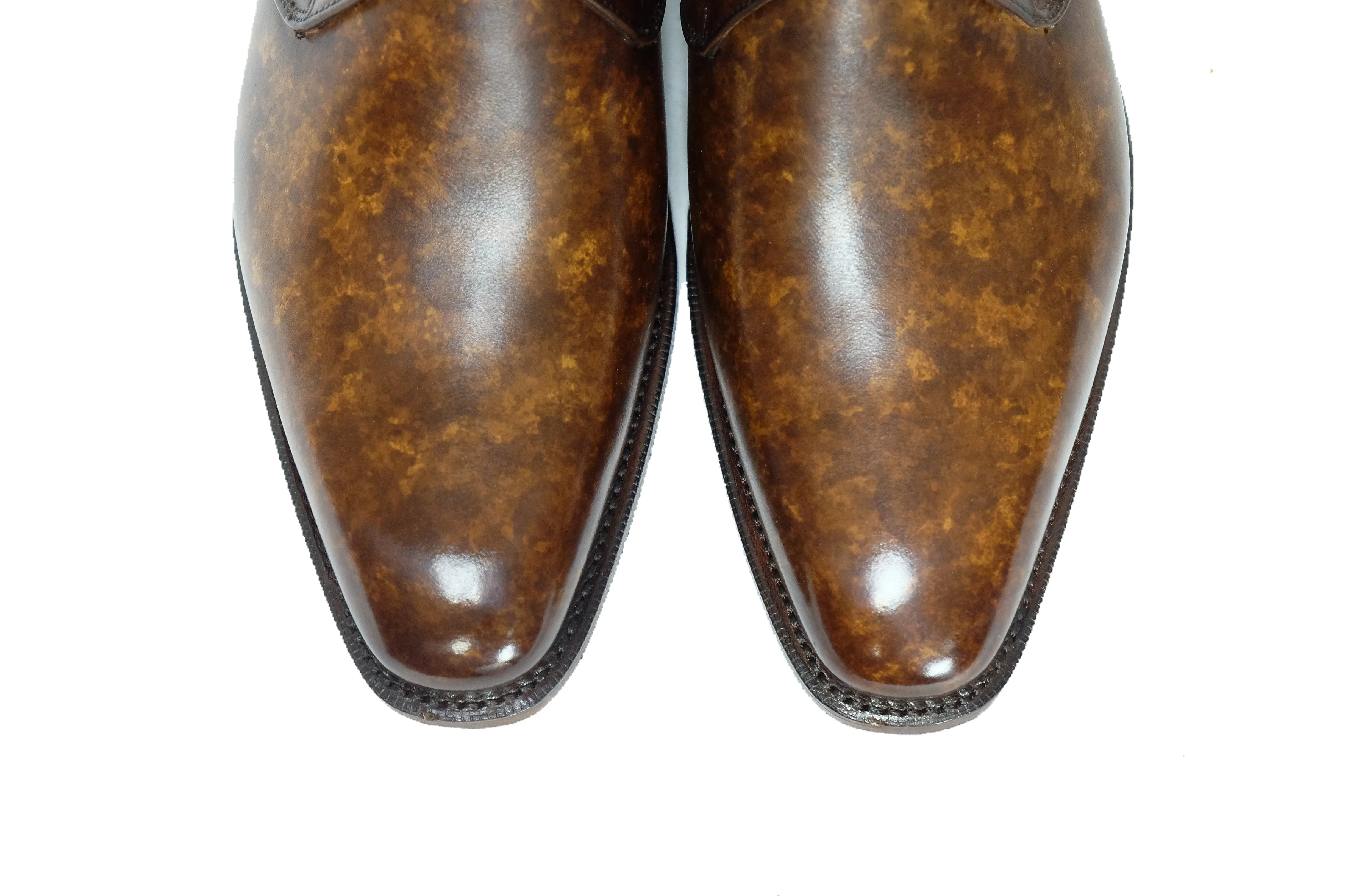 Fremont MTO Copper Marble Patina LPB Last Single Leather Sole