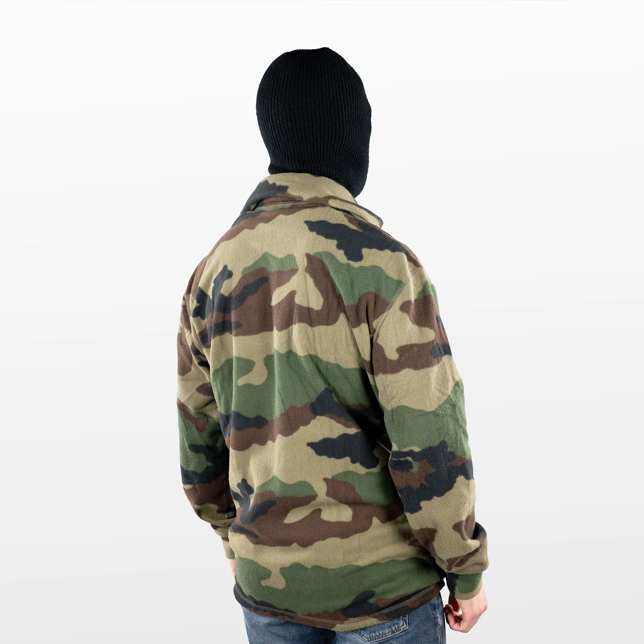 French CCE Camo Woodland Fleece Jacket